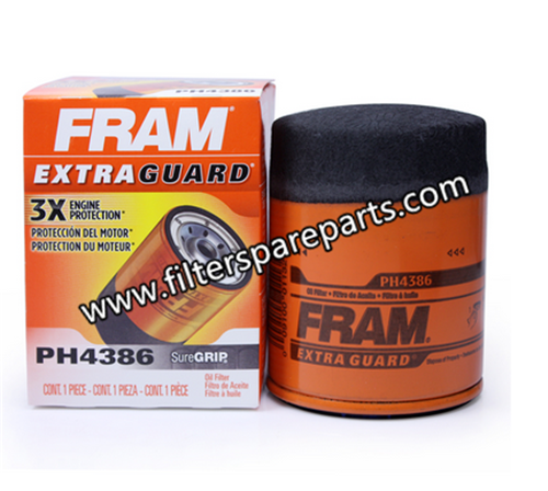 PH4386 FRAM Lube Filter - Click Image to Close